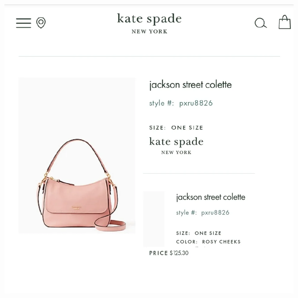 Kate Spade Bag Pink EUC - Picture 8 of 9